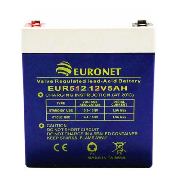 BATTERIE ONDULEUR EURONET12V -5AH BON PRIX EN VENTE AU CAMEROUN