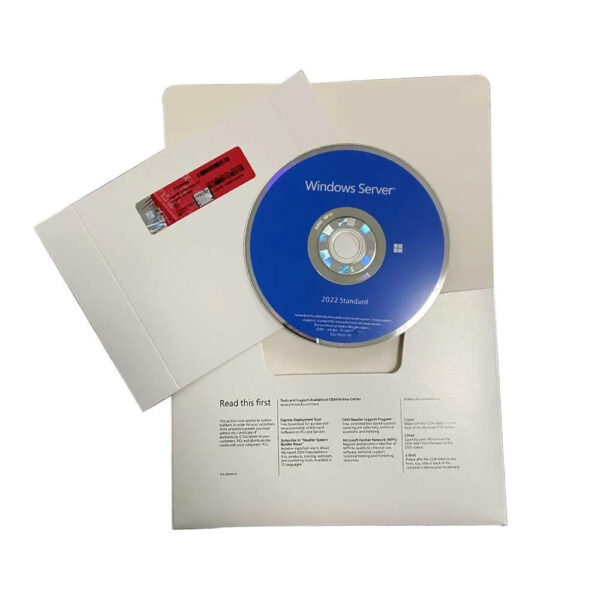Licence Windows Server 2022 Standard – Coffret original officielle à vie
