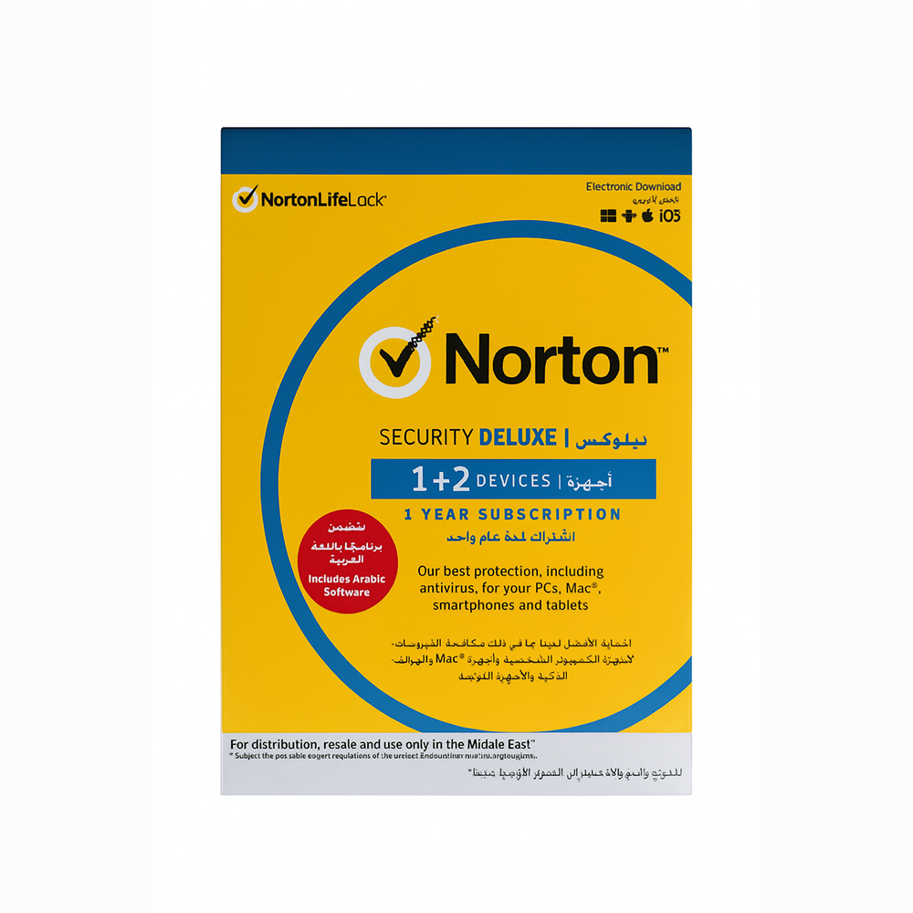 Norton Security Deluxe – Antivirus & Protection jusqu’à 3 Appareils