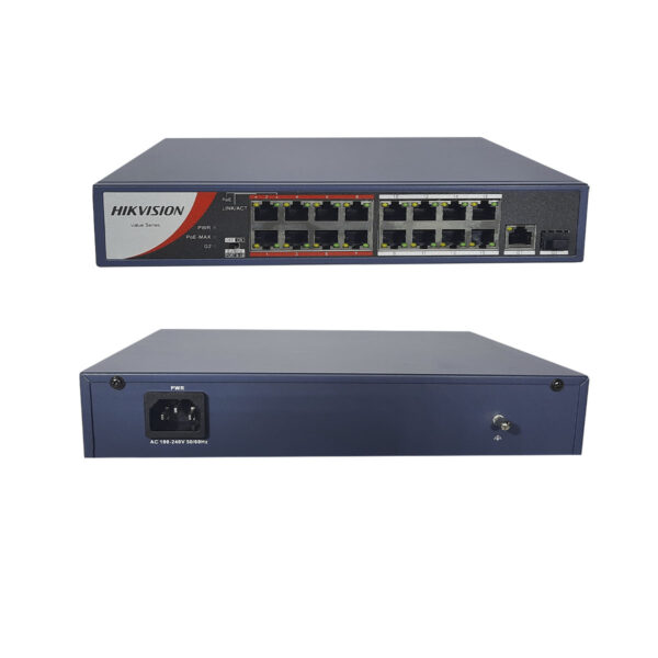 Switch HIKVISION DS-3E0318P-E/M PoE