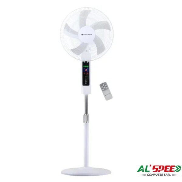 Lightwave Stand Fan 16 pouces blanc
